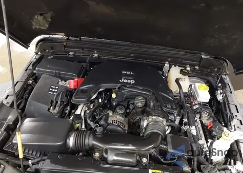 2018 Jeep Wrangler Unlimited Sport 4X4 из США, поврежденный, VIN 1C4HJXDG2JW156233